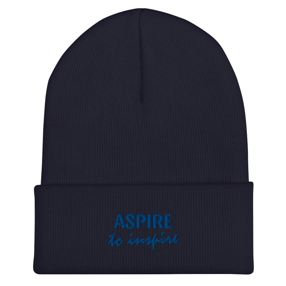 Aspire to Inspire ~ Cuffed Beanie