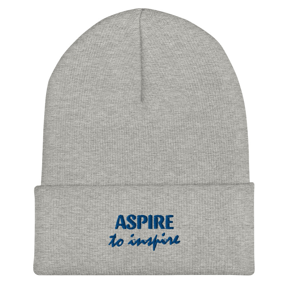 Aspire to Inspire ~ Cuffed Beanie